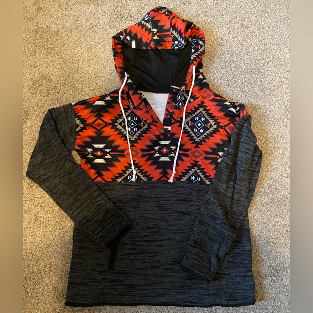 Aztec hoodie